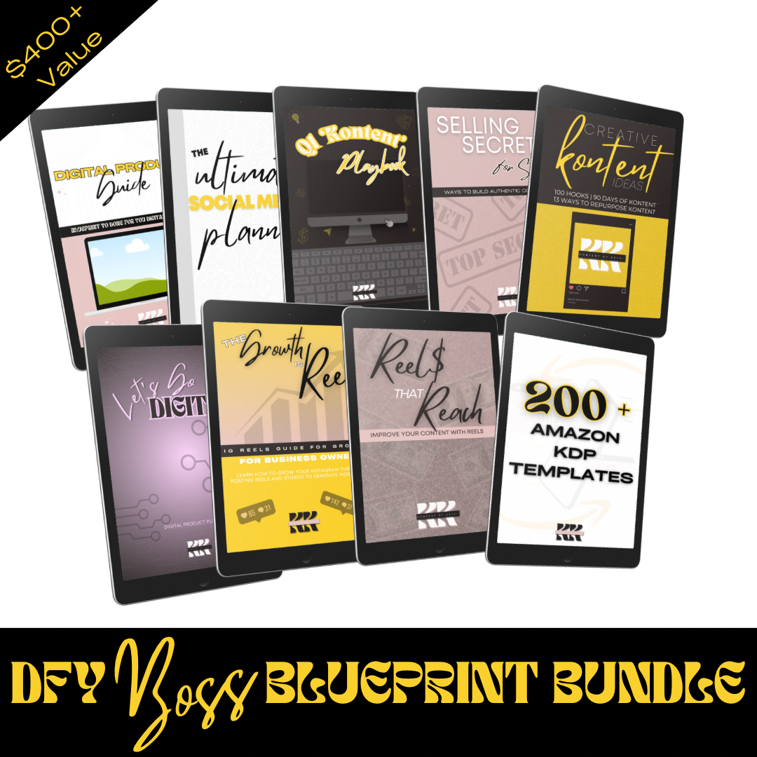 DFY Boss Blueprint Bundle [Resell Rights Included]